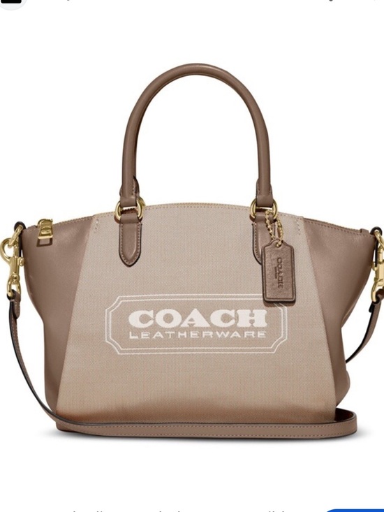 Coach Handbags - Coach Badge Jacquard Elise Satchel with Convertible Straps NWT